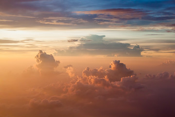 Obraz na płótnie Canvas Cloudy Morning Sky.