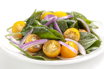 Spinach and Tomato Salad