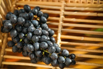 Fresh berry or grape background, healthy fruit concept, popular fruit or market fruit.