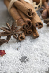 Cinnamon , Anise and Tea