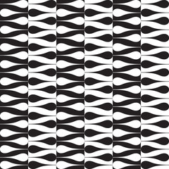 Black and white optical pattern - 98537761