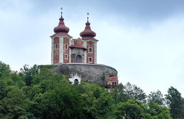 Fototapeta na wymiar Church in Banska Stiavnica (Slovakia)