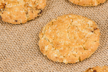 Freshly baked cookies.