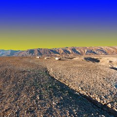 Desert at Sunset