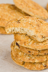 Freshly baked cookies.