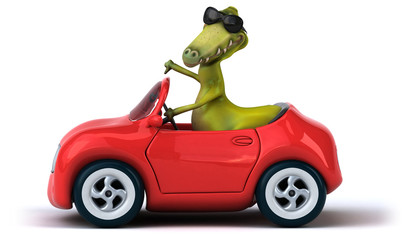 Obraz premium Fun dinosaur