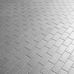 Gray tile sidewalk background
