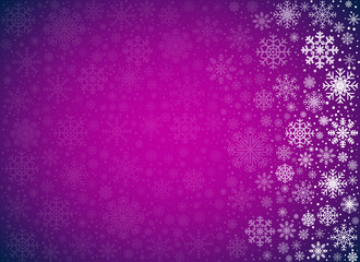 Winter vector BG