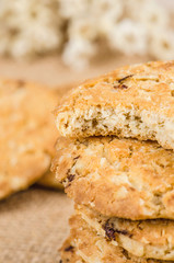 Freshly baked cookies.