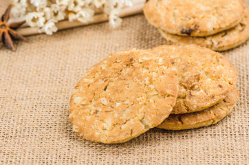 Freshly baked cookies.