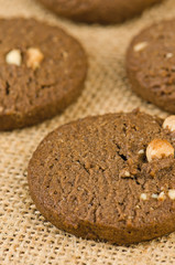 Chocolate cookies.
