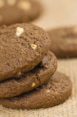 Chocolate cookies.