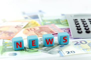 Geld, Taschenrechner, News