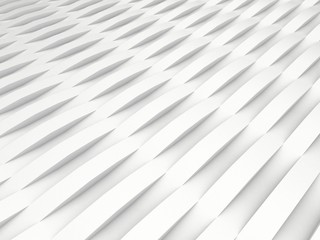 Obraz premium background of white 3d abstract waves