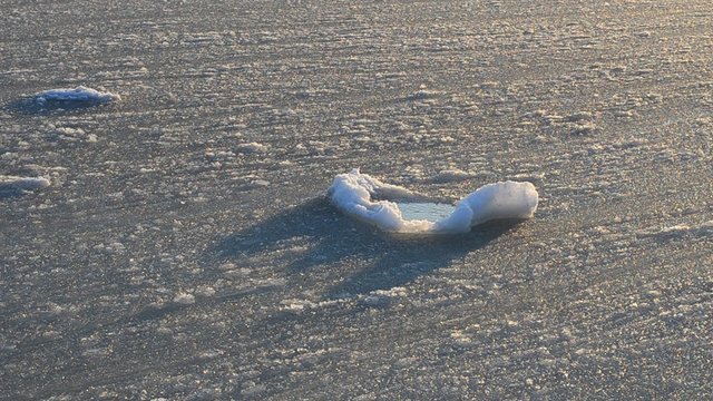 The frozen sea