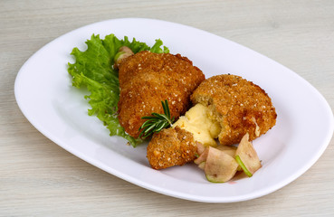 Fried cheese
