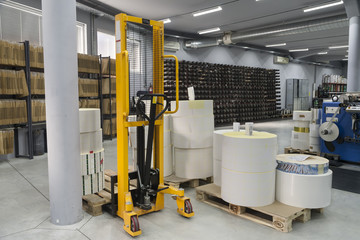 Production Line for Print label;