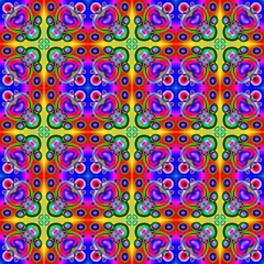 Classic circular rainbow gradient background for your design