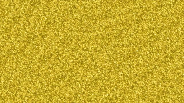 Glitter Background Loop. Gliter golden texture or background, seamless loop, 10 seconds lenght, full hd.