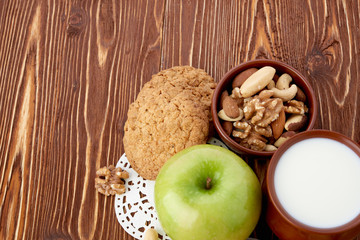 breakfast on table