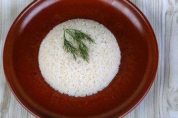 Steamed rice