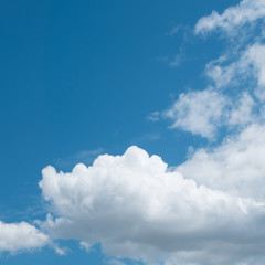 clouds and blue sky weather background