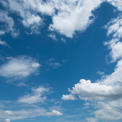 clouds and blue sky weather background