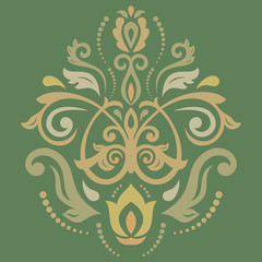 Damask Oriental Pattern