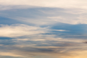 Obraz premium cloud on colorful dramatic sky background