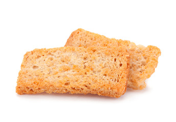 White bread crackers stick