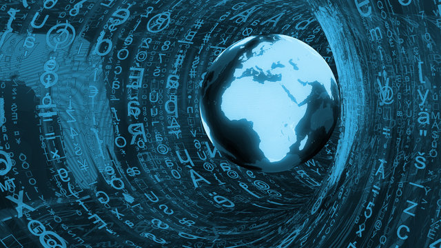 Global Communications - blue