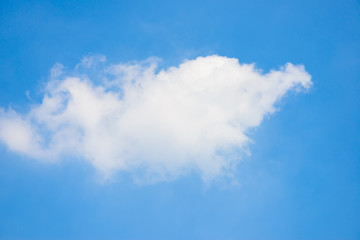 blue sky with cloud