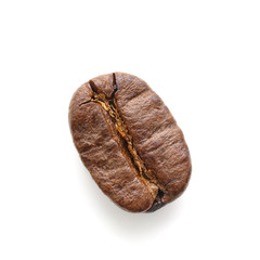 Coffee bean isolated on white background