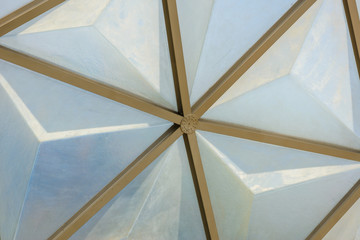 geodesic dome roof structure