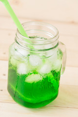 green soda