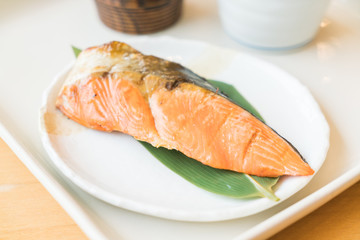 Grilled salmon