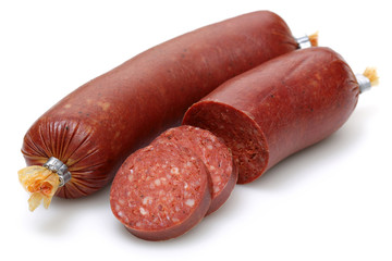 Turkish sausage slices