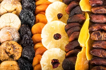 Zelfklevend Fotobehang assortiment de fruits secs © Pictures news