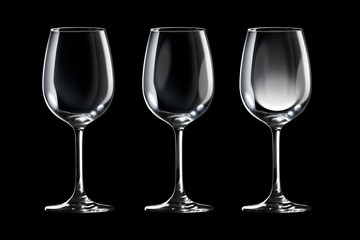 Wine glass set