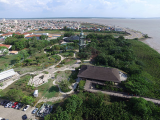 BELEM DO PARA, BRAZIL - 18th NOVEMBER 2015: Aerial view Mangal das garcas