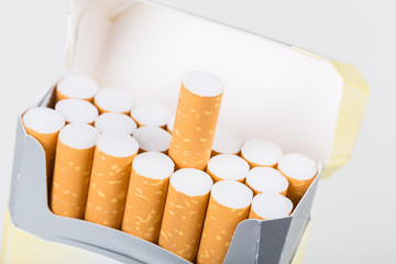 Pack og cigarettes