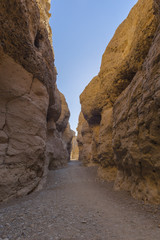 Deep narrow part of Sesriem Canyon
