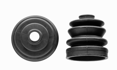 Protective rubber cover for suspension