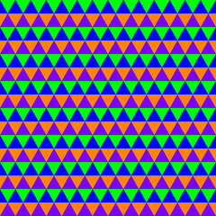 Abstract colorful geometric seamless pattern