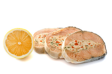 delicious stuffed salmon