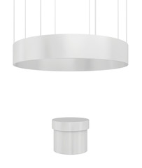 Blank exhibition stand