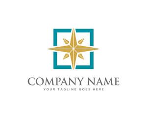 Atomic Star Logo Icon 1