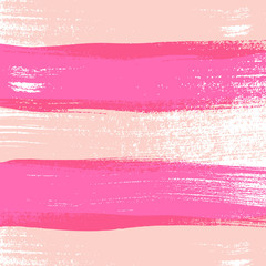 Painted hand drawn stripes colorful background.