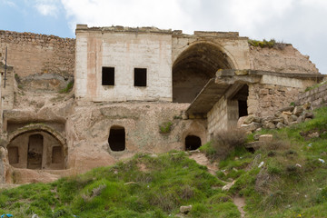 On the slopes of the fortress of Uchisar.