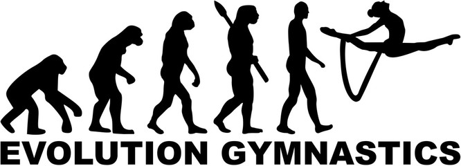 Evolution gymnastics with rope